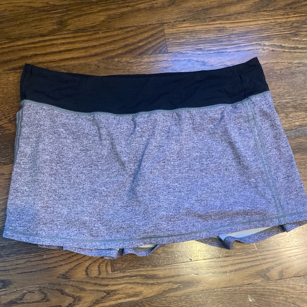 Gray Lululemon tennis skirt